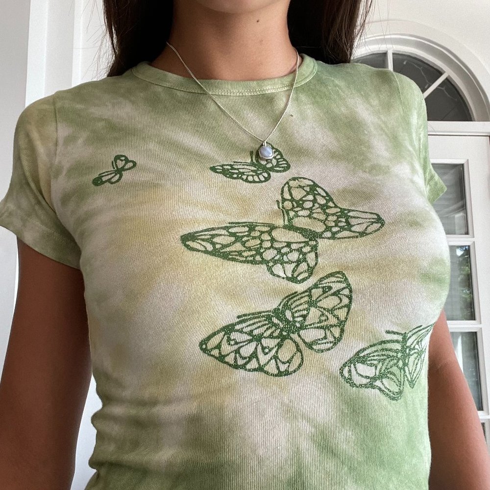 NWT Urban Outfitters Butterfly Tee